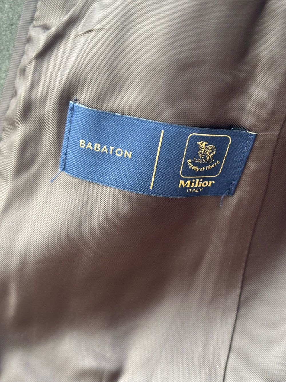Babaton ‘The Connor Coat’ in Olive Green - Picture 6 of 8